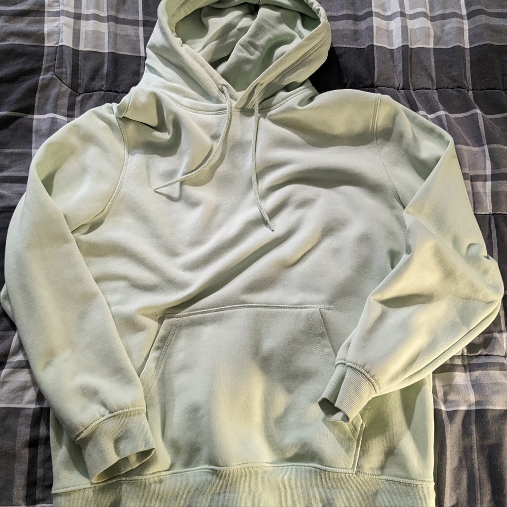 H&M Relaxed Fit Mint Green Hoodie